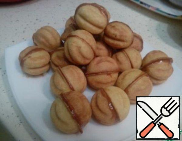 Cookies "Nuts" with Condensed Milk Recipe