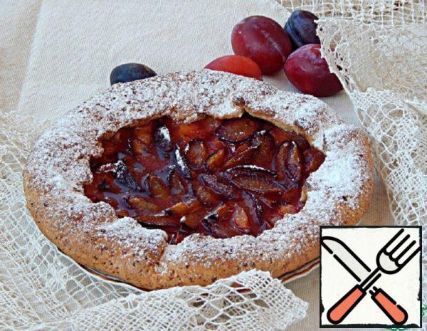 Ginger Galette with Plums Recipe