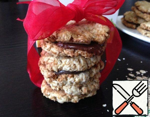 Oatmeal Cookies with Chocolate Recipe