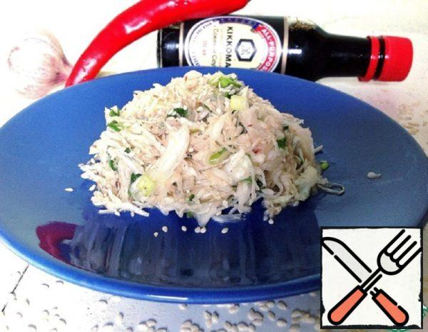 Salad with Cabbage "Acute" Recipe