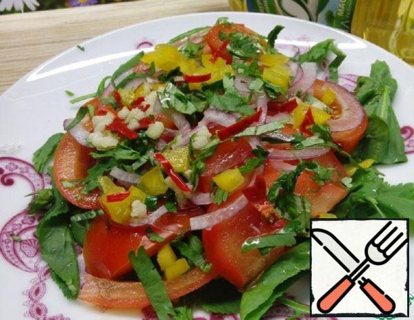 Salad "Colors of Spring" Recipe