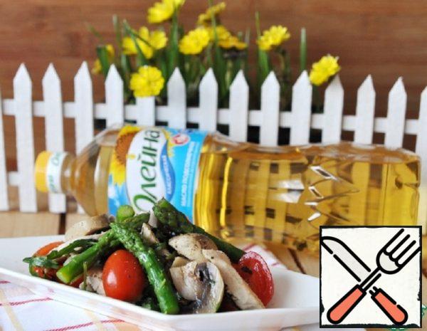 Salad with Asparagus Recipe
