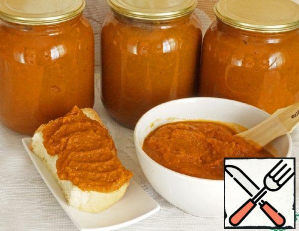 Vegetable Caviar with Pumpkin Recipe