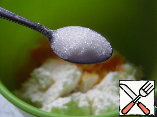 Vanilla sugar (regular sugar we need it, as the pudding is very delicious without it, but, of course, you may wish to add)