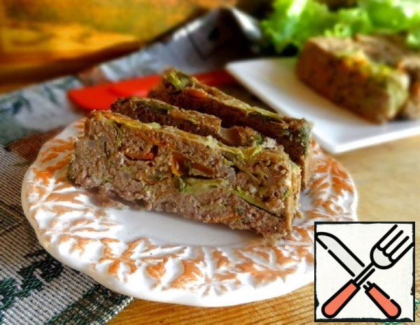 Meat Pudding with Vegetables Recipe