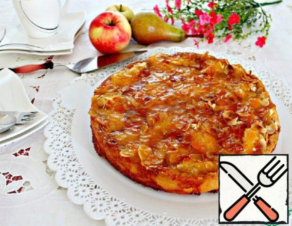 Apple Pie with Pudding Recipe