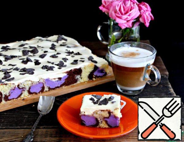 Cake with Blueberry Pudding Recipe