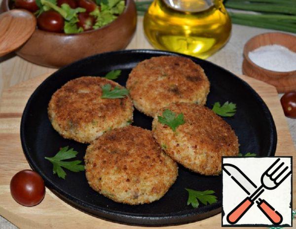 Mackerel Cutlets with Mashed Potatoes Recipe