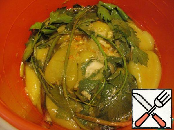 This is what they look like in a bucket.