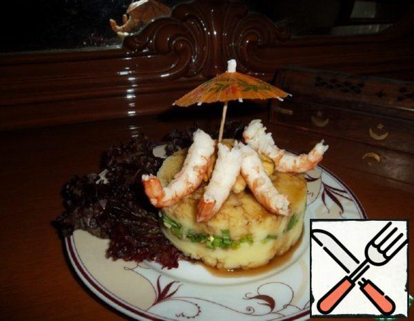 Mashed Potatoes "Shrimp on the Beach" Recipe