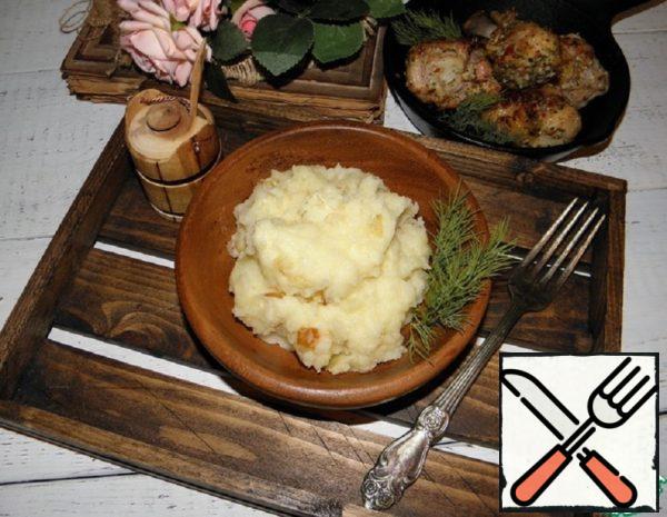 Mashed Potatoes with Onion and Cheese Recipe