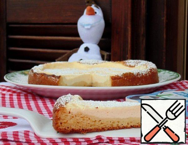 Curd Cheesecake with Orange "Winter Holidays" Recipe
