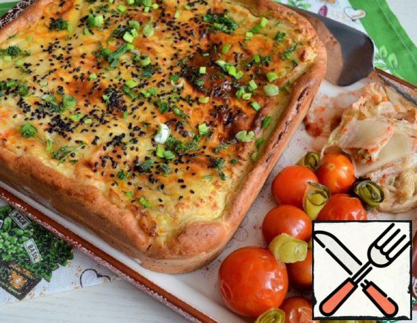 Pie with Trout and Mashed Potato Recipe
