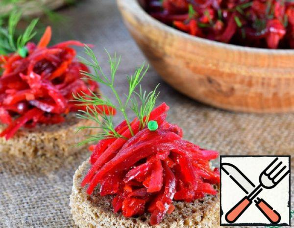 Vegetable Caviar "Borscht" Recipe