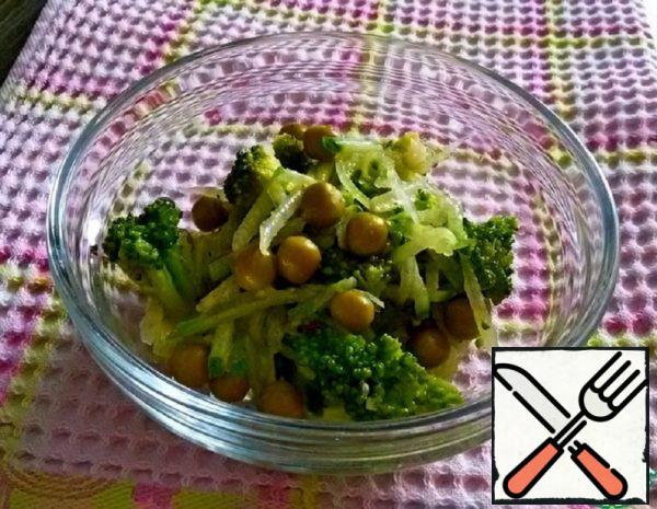 Green Vegetable Salad Recipe