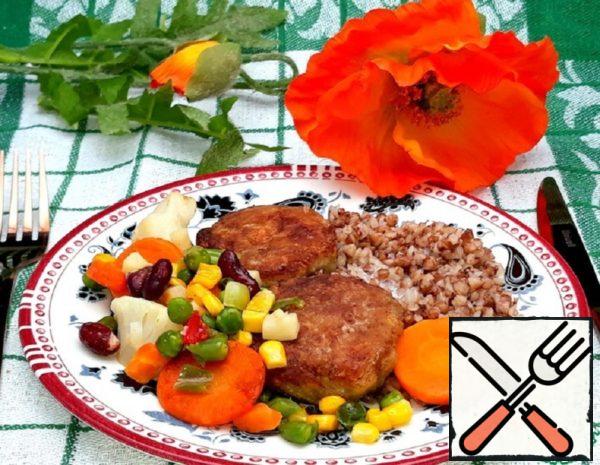 Chicken Cutlets with Potatoes and Cheese Recipe
