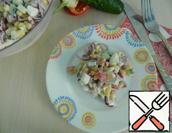 Sausage Salad  Recipe