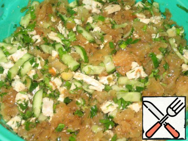 Salad "Spicy Freshness of Spring"  Recipe
