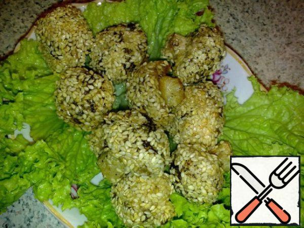 Mushrooms in Sesame Recipe