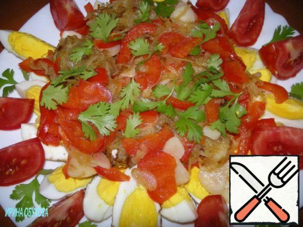 Salad with Eggs Recipe