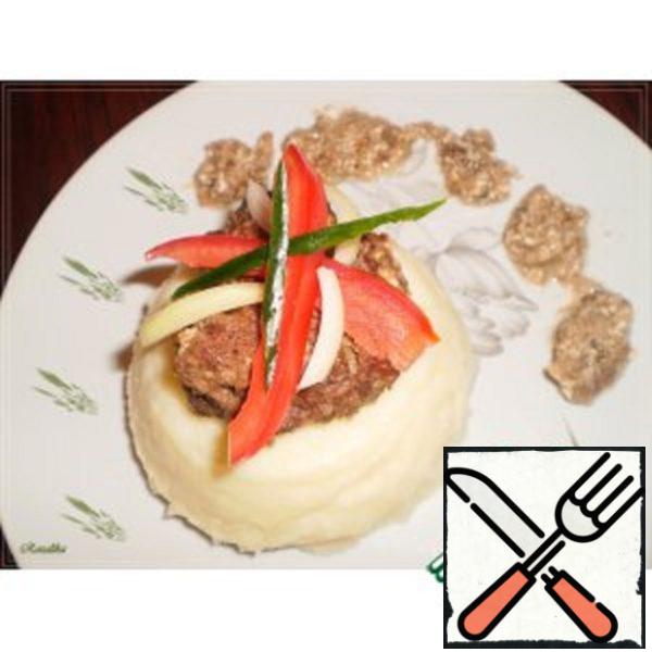 Mashed Potatoes with Braised Chicken Liver Recipe