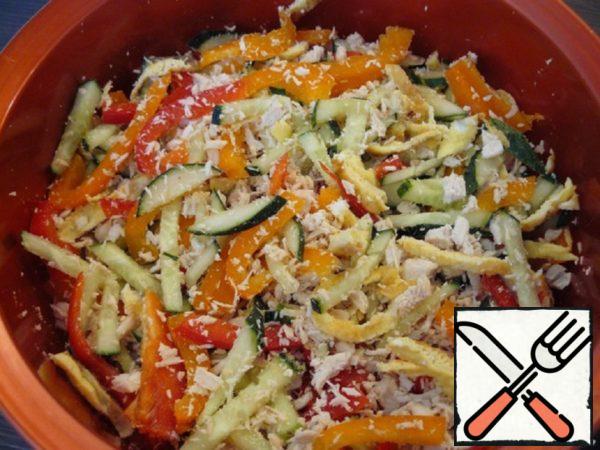 Salad with Pepper Recipe