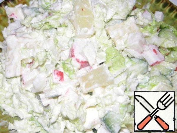 Salad with Cabbage Recipe