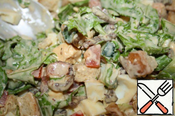 Salad with Pork Recipe