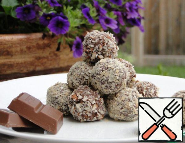 Chocolate Truffles with Mashed Potatoes Recipe