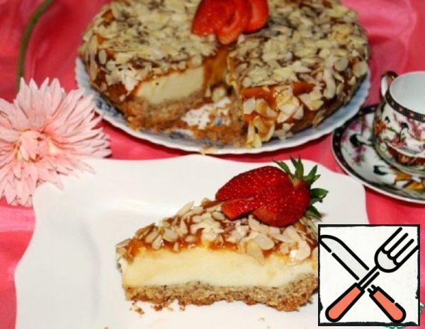 Royal Cheesecake with Salted Caramel in Slow Cooker Recipe