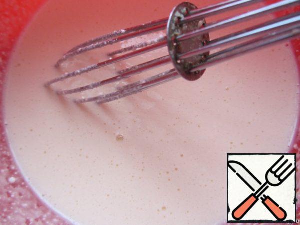 Add cottage cheese, mix until smooth.
