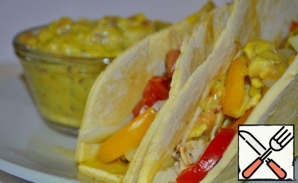 Seafood Tacos with Salsa Sauce Recipe