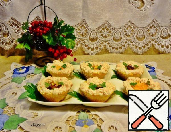 Tartlets "Amore Mio" with Seafood Recipe