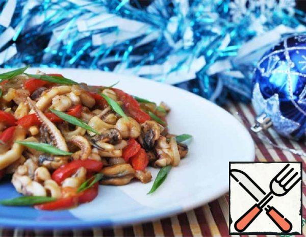 Chinese Style Seafood Snack Recipe