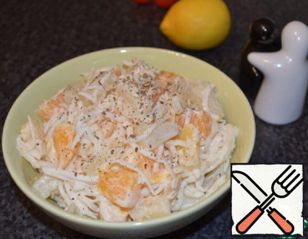 Root Celery Salad with Fruit Recipe
