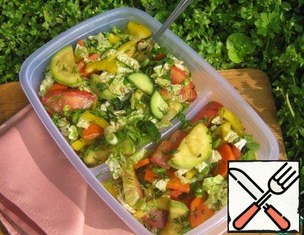 Spicy Vegetable Salad Recipe