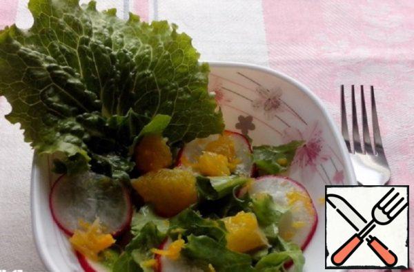 Light Radish and Orange Salad Recipe