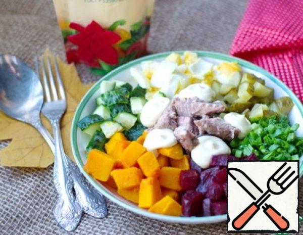 Pumpkin and Canned Tuna Salad Recipe