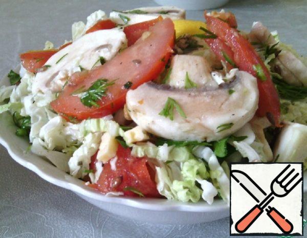 Salad "Tender" Recipe