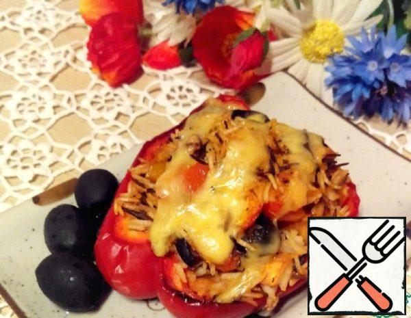 Pepper Stuffed a La Turkish Recipe