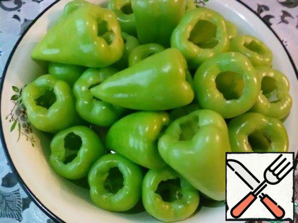 These are the peeled peppers we get in the end.
