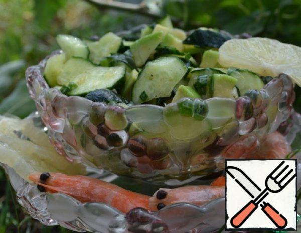 Cucumber, Avocado and Lemon Salad Recipe