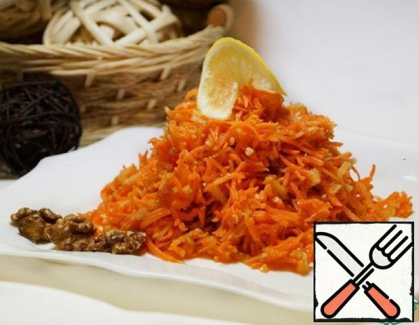 Carrot Salad with Ginger Dressing Recipe