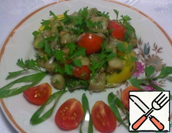 Salad with Eggplant Recipe