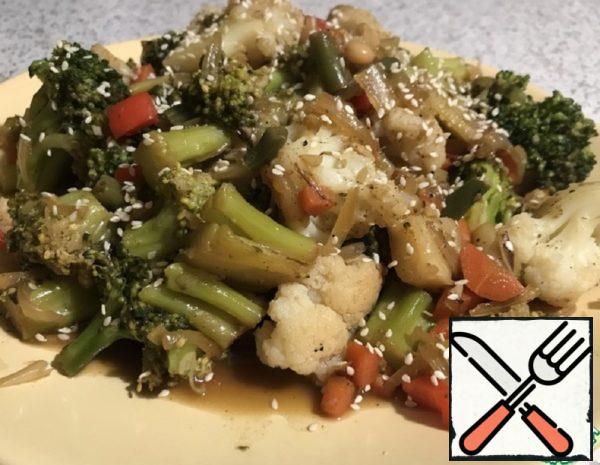 Preparation of Vegetable Garnish Recipe