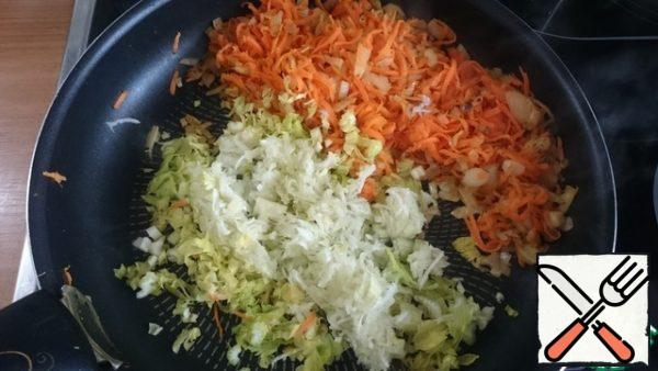 And a couple of minutes of celery.
