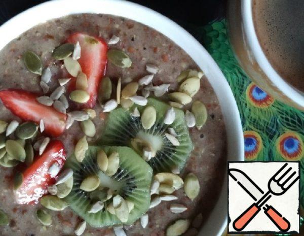 Flax Seed Porridge without Cooking Recipe