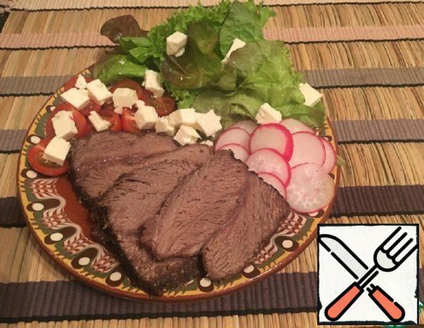 Baked Beef Brisket in the Manner of Pastrami Recipe