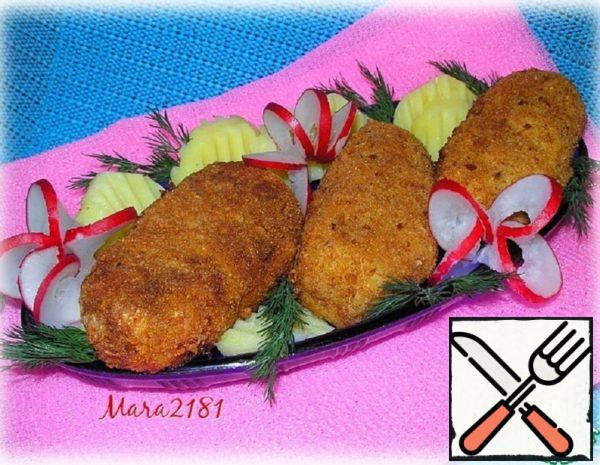 Breaded Cod Sausages Recipe
