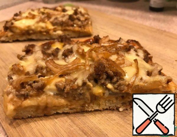 Pizza "Double Cheeseburger" Recipe